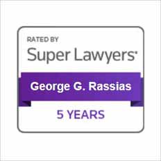 Rated By Super Lawyers George G. Rassias 5 Years