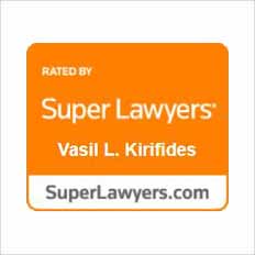 Rated By Super Lawyers Vasil L. Kirifides